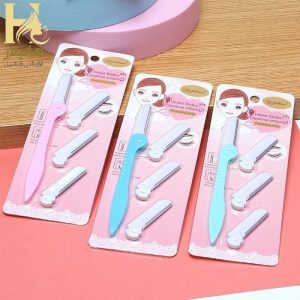تیغ اصلاح ابرو 4 یدک دسته دار